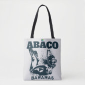 Bahamas Souvenir Geschenk: Abaco Bahamas Dive Tasche (Vorderseite)