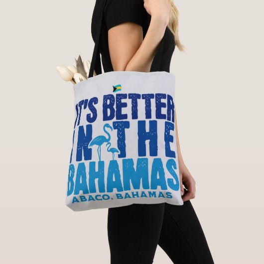 Bahamas Souvenir Geschenk : Abaco Bahamas Es ist b Tasche (Von Nahem)