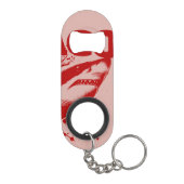 Bahamas Souvenir Geschenk: Abaco Bahamas Shark Fis Mini Flaschenöffner (Rückseite)