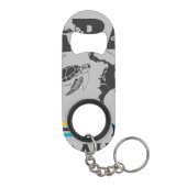 Bahamas Souvenir Geschenk: Abaco Bahamas Unabhängi Mini Flaschenöffner (Rückseite)