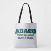 Bahamas Souvenir Geschenk: Abaco Bahamas Unabhängi Tasche (Vorderseite)