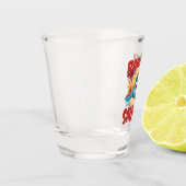 Bahamas Souvenir Geschenk : Bimini Bahama Saurus T Schnapsglas (Links)