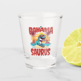 Bahamas Souvenir Geschenk : Bimini Bahama Saurus T Schnapsglas