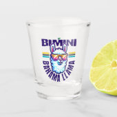 Bahamas Souvenir Geschenk: Bimini Bahamas Bahama L Schnapsglas (Vorderseite)