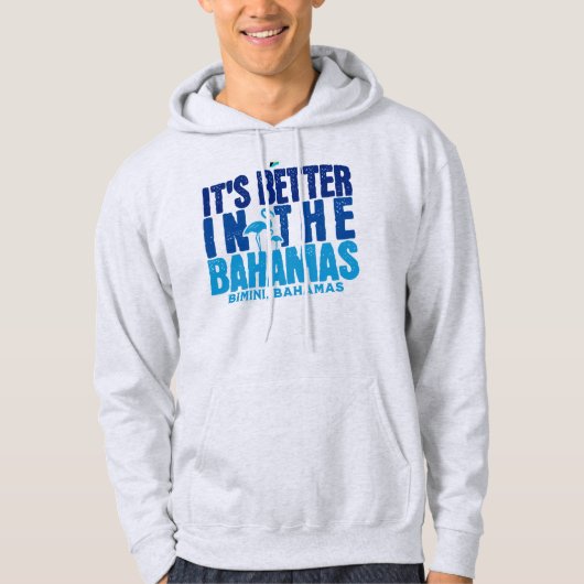 Bahamas Souvenir Geschenk : Bimini Bahamas Cruise Hoodie (Vorderseite)