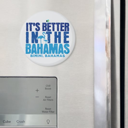 Bahamas Souvenir Geschenk : Bimini Bahamas Cruise Magnet (In Situ (Kühlschrank))