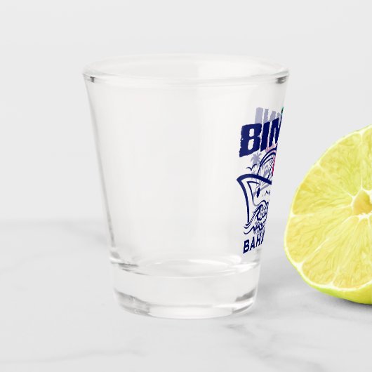 Bahamas Souvenir Geschenk : Bimini Bahamas Cruise Schnapsglas (Links)