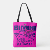 Bahamas Souvenir Geschenk : Bimini Bahamas Cruise Tasche (Rückseite)