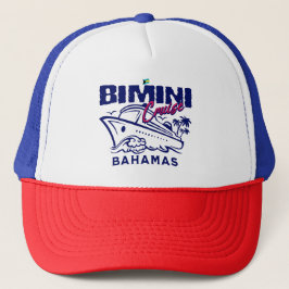 Bahamas Souvenir Geschenk : Bimini Bahamas Cruise Truckerkappe