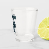 Bahamas Souvenir Geschenk: Bimini Bahamas Schnorch Schnapsglas (Rechts)