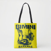 Bahamas Souvenir Geschenk: Bimini Bahamas Schnorch Tasche (Vorderseite)