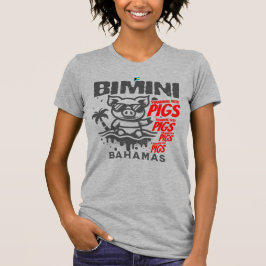 Bahamas Souvenir-Geschenk: Bimini Bahamas schwimme T-Shirt