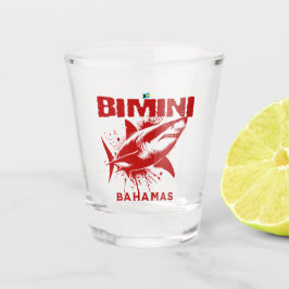 Bahamas Souvenir Geschenk: Bimini Bahamas Shark Fi Schnapsglas