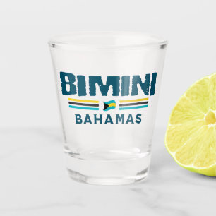 Bahamas Souvenir-Geschenk: Bimini Bahamas Unabhäng Schnapsglas