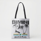 Bahamas Souvenir-Geschenk: Bimini Bahamas Unabhäng Tasche (Vorderseite)