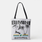 Bahamas Souvenir-Geschenk: Bimini Bahamas Unabhäng Tasche (Rückseite)