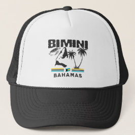 Bahamas Souvenir-Geschenk: Bimini Bahamas Unabhäng Truckerkappe