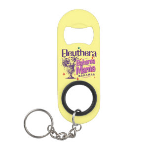 Bahamas Souvenir Geschenk: Eleuthera Bahama Mama Mini Flaschenöffner