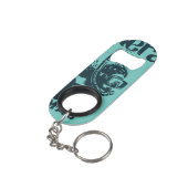 Bahamas Souvenir Geschenk : Eleuthera Bahamas Dive Mini Flaschenöffner (Rückseite Schrägansicht)