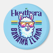 Bahamas Souvenir Geschenk : Eleuthera Bahamas Llam Magnet (Vorne)