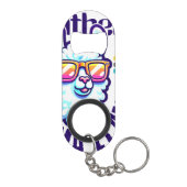 Bahamas Souvenir Geschenk : Eleuthera Bahamas Llam Mini Flaschenöffner (Rückseite)