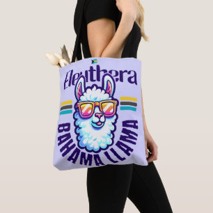 Bahamas Souvenir Geschenk : Eleuthera Bahamas Llam Tasche