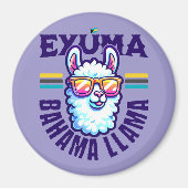 Bahamas Souvenir Geschenk: Exuma Bahamas Bahama Ll Magnet (Vorne)