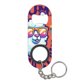 Bahamas Souvenir Geschenk: Exuma Bahamas Bahama Ll Mini Flaschenöffner (Rückseite)