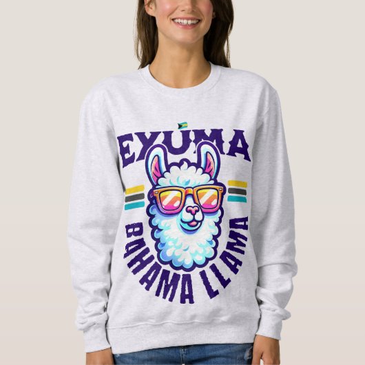 Bahamas Souvenir Geschenk: Exuma Bahamas Bahama Ll Sweatshirt (Vorderseite)