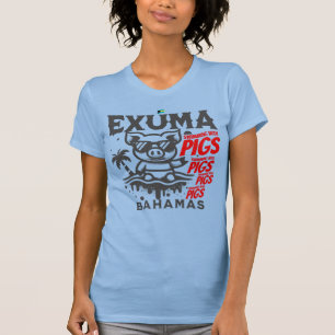 Bahamas Souvenir Geschenk: Exuma Bahamas Schwimmsc T-Shirt