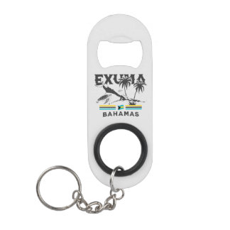 Bahamas Souvenir Geschenk: Exuma Bahamas Unabhängi Mini Flaschenöffner