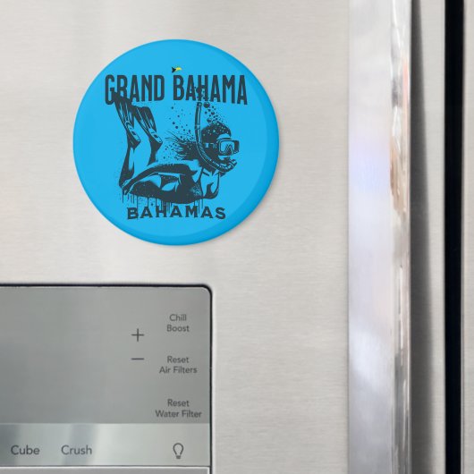 Bahamas Souvenir Geschenk: Grand Bahama Bahamas Di Magnet (In Situ (Kühlschrank))