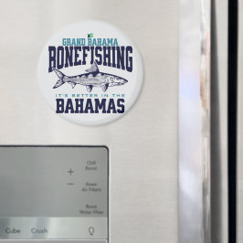 Bahamas Souvenir Geschenk: Grand Bahama Bonefishin Magnet