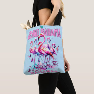 Bahamas Souvenir Geschenk: Grand Bahama Flamingo B Tasche