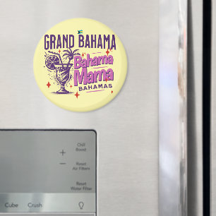 Bahamas Souvenir Geschenk: Grand Bahama Mama Cruis Magnet
