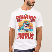 Bahamas Souvenir Geschenk: Grand Bahama Saurus T-R
