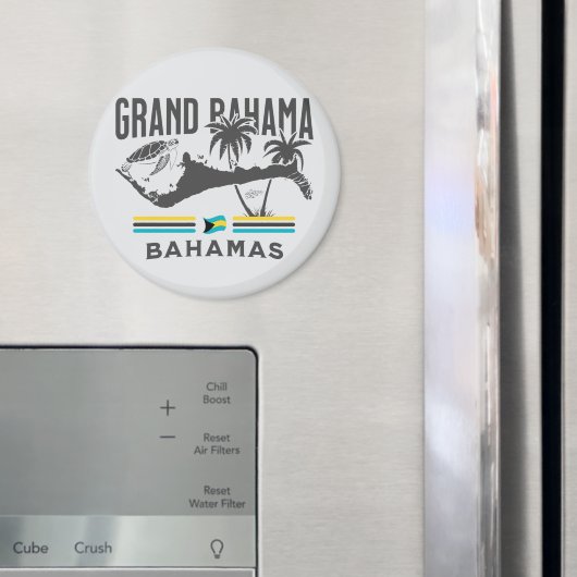 Bahamas Souvenir-Geschenk: Grand Bahama Unabhängig Magnet (In Situ (Kühlschrank))