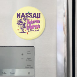 Bahamas Souvenir Geschenk: Nassau Bahamas Bahama M Magnet