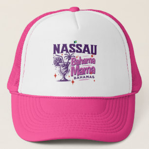 Bahamas Souvenir Geschenk: Nassau Bahamas Bahama M Truckerkappe