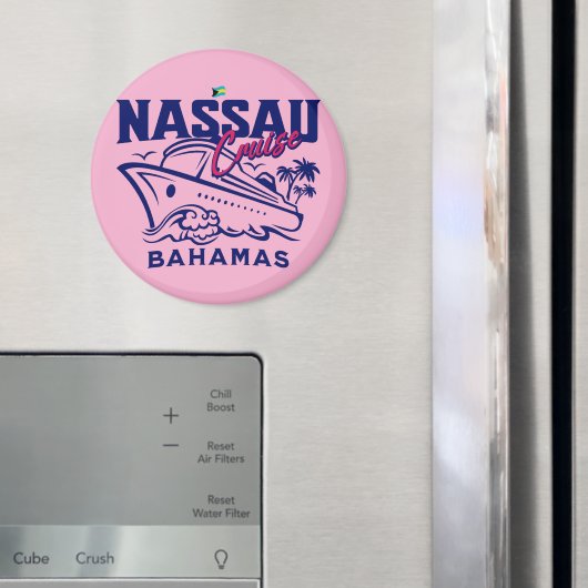Bahamas Souvenir Geschenk : Nassau Bahamas Cruise Magnet (In Situ (Kühlschrank))