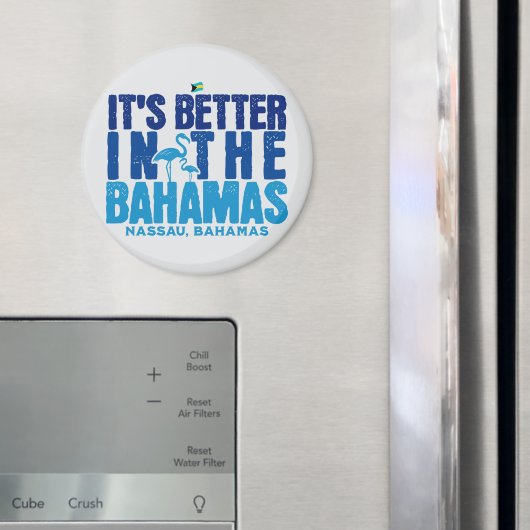 Bahamas Souvenir Geschenk : Nassau Bahamas Cruise Magnet (In Situ (Kühlschrank))