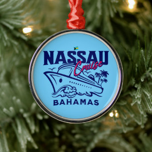 Bahamas Souvenir Geschenk : Nassau Bahamas Cruise Ornament Aus Metall
