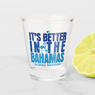 Bahamas Souvenir Geschenk : Nassau Bahamas Cruise Schnapsglas