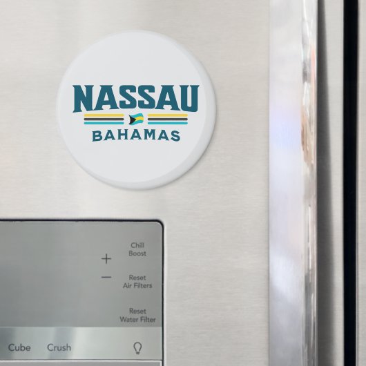 Bahamas Souvenir-Geschenk: Nassau Bahamas Unabhäng Magnet (In Situ (Kühlschrank))