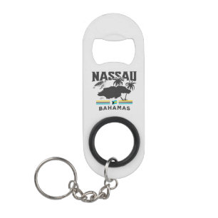 Bahamas Souvenir-Geschenk: Nassau Bahamas Unabhäng Mini Flaschenöffner