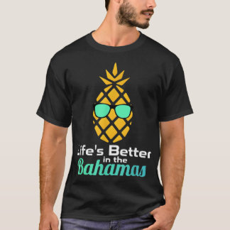 Bahamas Souvenir T s Ananas Sonnenbrille Graphic T-Shirt