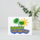 Bahamas-Staat der Postkarte (Stehend Vorderseite)