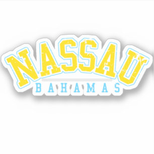 Bahamas Sticker Nassau Urlaub Bahamian Cruise