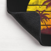Bahamas Strand Trocal Sommerurlaub Palmenbaum Mousepad (Ecke)