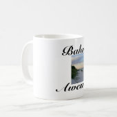 Bahamas-Strand-Zitat-Kaffee-Tasse Kaffeetasse (Vorderseite Links)